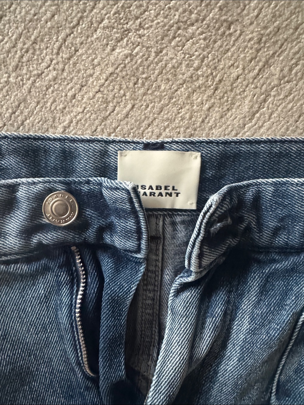 Isabel Marant Light Blue High-Rise Jeans 29